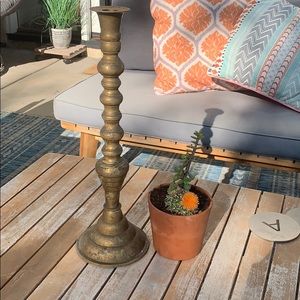 Brass candlestick